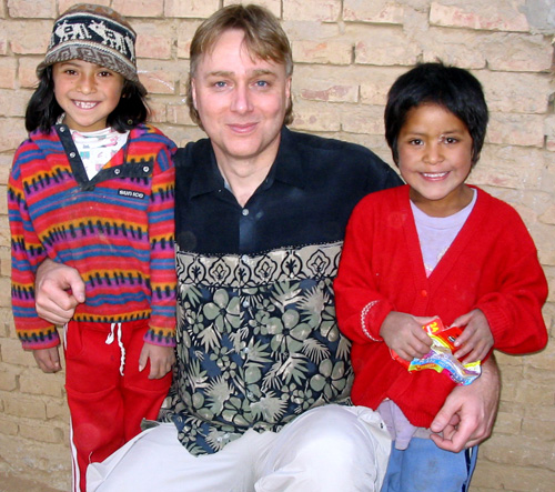 Christopher Redner and sponsored children